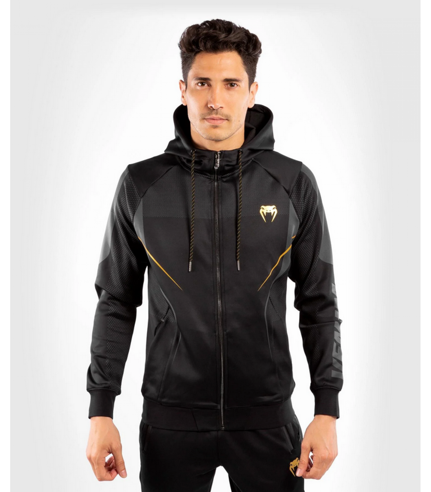 Суитшърт - Venum Athletics Hoodie – Black/Gold​